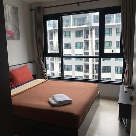 The Base市中心近海边商场步行街的舒适一卧室公寓 * Pattaya
