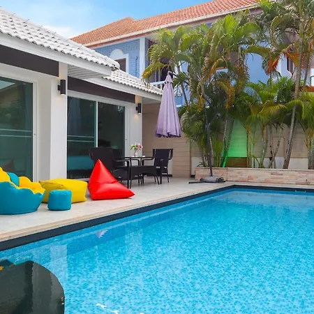 Cityhouse-oscar,pool 4bedrooms-jacuzzi-walking Street 10min * Pattaya