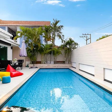 Cityhouse-oscar,pool 4bedrooms-jacuzzi-walking Street 10min *