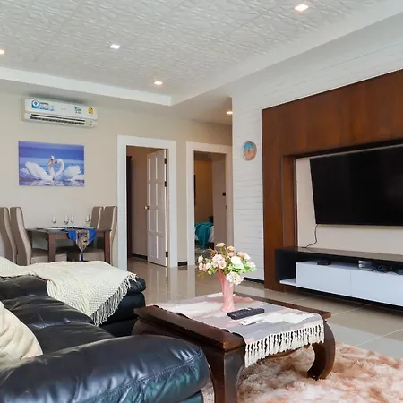 Cityhouse-oscar,pool 4bedrooms-jacuzzi-walking Street 10min Pattaya