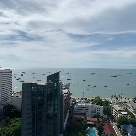 Edge Luxury 2bedroom High Floor Front Seaview With Balcony & Jacuzzi Apartment