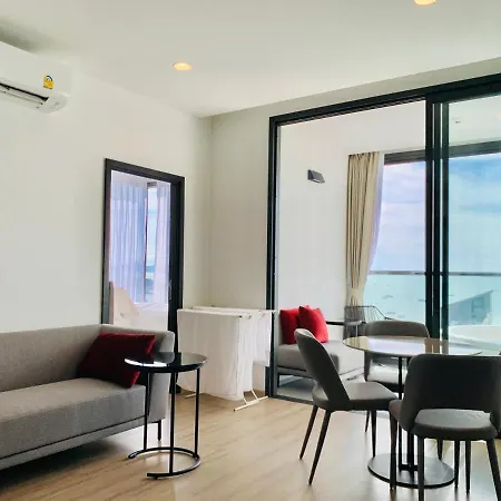Edge Luxury 2bedroom High Floor Front Seaview With Balcony & Jacuzzi *