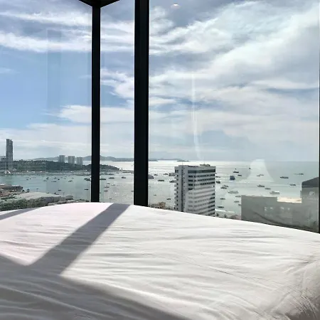 Edge Luxury 2bedroom High Floor Front Seaview With Balcony & Jacuzzi Apartment *