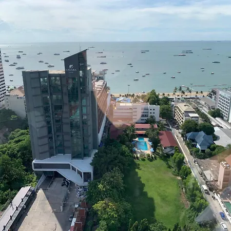 Apartment Edge Luxury 2bedroom High Floor Front Seaview With Balcony & Jacuzzi *