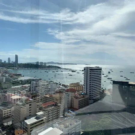 Apartment Edge Luxury 2bedroom High Floor Front Seaview With Balcony & Jacuzzi *