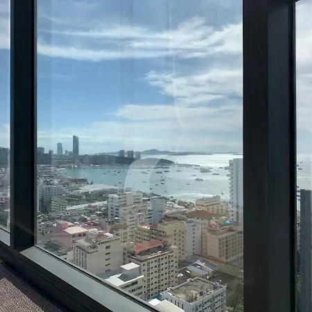 Edge Luxury 2bedroom High Floor Front Seaview With Balcony & Jacuzzi Apartment *