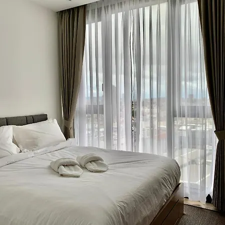 Apartment Edge Luxury 2bedroom High Floor Front Seaview With Balcony & Jacuzzi *