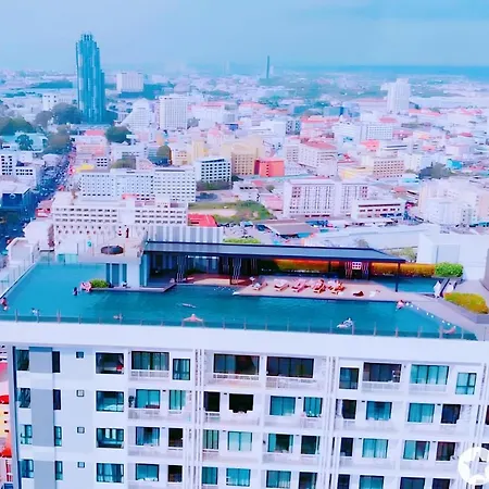 Location In Pattaya, Sky Pool & Infinity Edge Apartment *