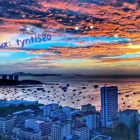 海景2居室芭堤雅市区the Base网红无边泳池紧邻中央商场