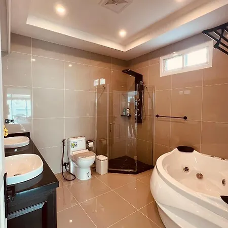 Siam-cityhouse Luxury Pool Villa-jacuzzi- Walking St 10min