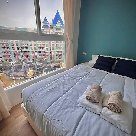 Spacious 1br Waterpark Near & Walking St. Pattaya