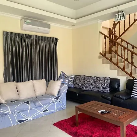 Wst 1km,2moon Villa,5br,bbq,slider,karaoke * Pattaya