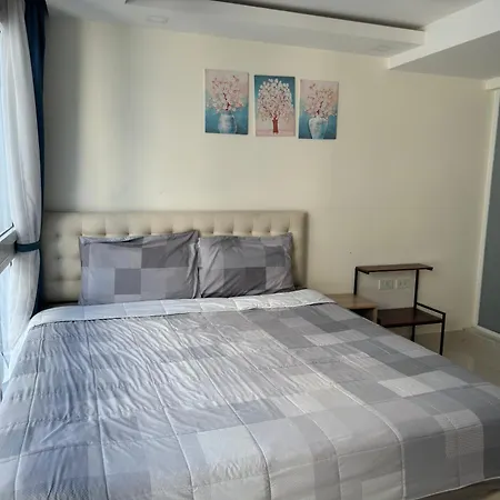 芭提雅中心 Grand Avenue 2卧室公寓泳池景 智能电视 高速互联网 Pattaya