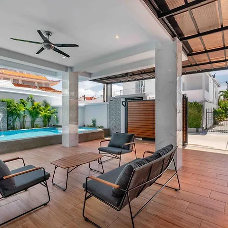 Aura 4卧5卫独栋泳池别墅近walking St. Villa Pattaya