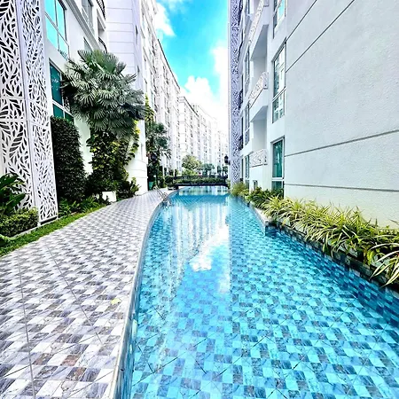 Cozy 1 Bedroom Near Walking Street With Pool And Gym * Pattaya