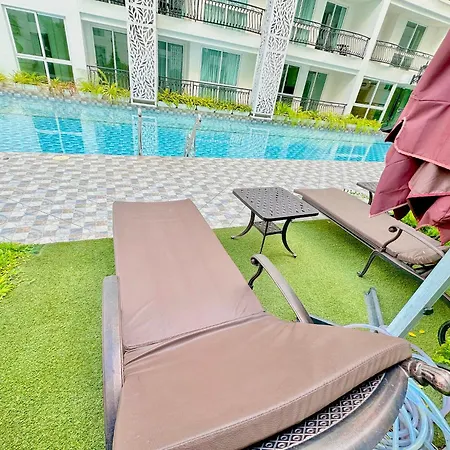 Cozy 1 Bedroom Near Walking Street With Pool And Gym Apartment *