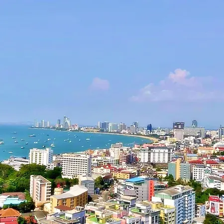 Apartment 芭提雅 Unixx 高层海景公寓一卧室高速宽带25f Pattaya