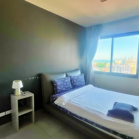 Unixx ​​center High Floor Amazing Sea View9f * Pattaya