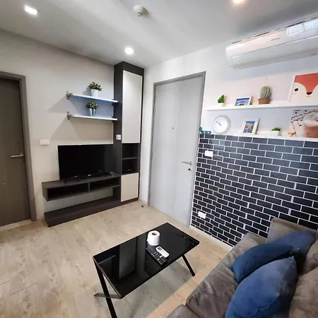 芭提雅双人精品公寓无边游泳池thebase中央基地 Apartment Pattaya