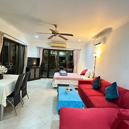 Luxury Semi-2bd Pool Near & Walking Street * Pattaya