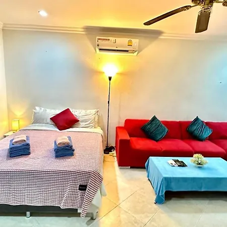 วิลล่า Luxury Semi-2bd Pool Near & Walking Street *