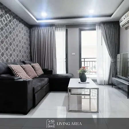 Apartment Stylish 2br City , Central , Walking Street Pattaya