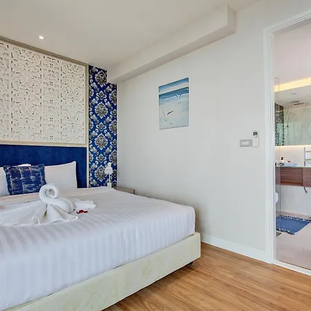 Fresh Vibe Sea View Or Pool Access Jomtien อพาร์ทเม้น