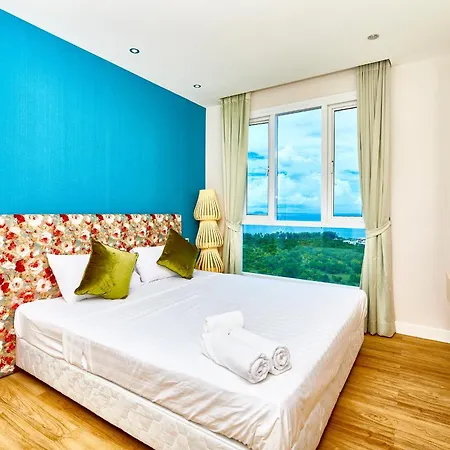 อพาร์ทเม้น Fresh Vibe Sea View Or Pool Access Jomtien
