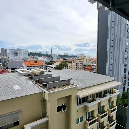 The Base Center Of Rooftop Swimming Pool Apartment Pattaya