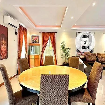 Villa Luxury Garden Pool Near & Walking Street