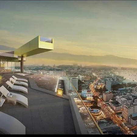 芭提雅the Edge海景一卧室公寓 Apartment *