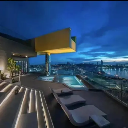 Apartment 芭提雅the Edge海景一卧室公寓 *