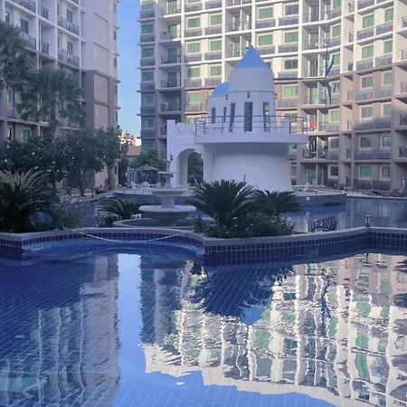 Apartment 阿卡迪亚酒店公寓/泳池景观/24小时保安