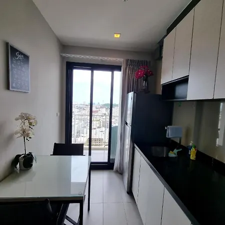 The Base Center Of Rooftop Swimming Pool Apartment Pattaya