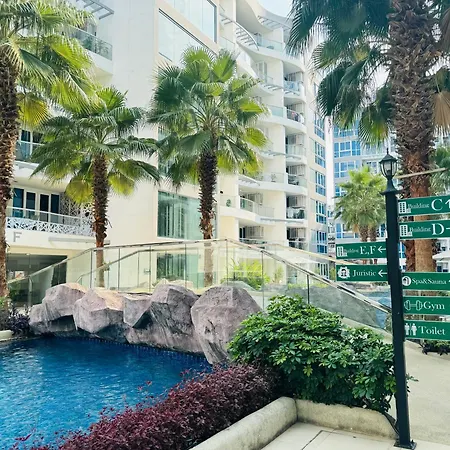 Apartment Patt Aya Grand Avenue 51sqm Family Room-pool View *