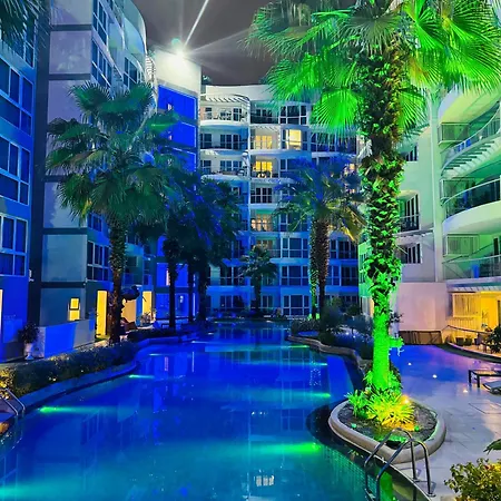 Apartment Patt Aya Grand Avenue 51sqm Family Room-pool View *