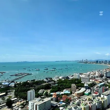 Sea View Spacious Near Walking Street อพาร์ทเม้น