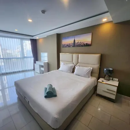 Apartment 芭提雅市中心公寓grand Avenue 51 Sqm Pool View Or City View