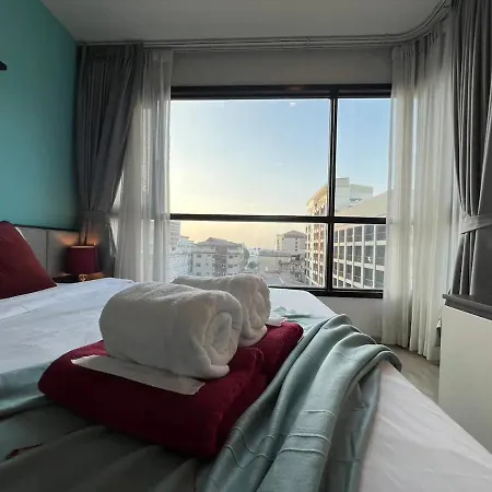 Downtown Lux Fun 2bedroom Rooftop Pool #tbb6575 Pattaya