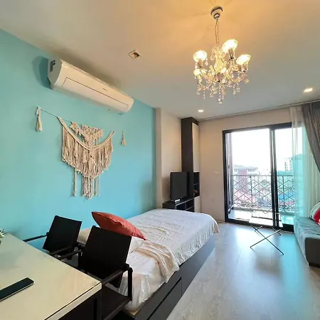 Downtown Lux Fun 2bedroom Rooftop Pool #tbb6575 * Pattaya