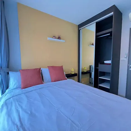 Apartment Downtown Lux Fun 2bedroom Rooftop Pool #tbb6575 Pattaya