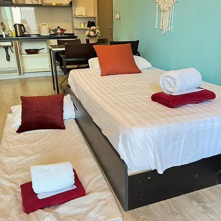 Apartment Downtown Lux Fun 2bedroom Rooftop Pool #tbb6575