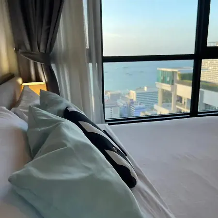 Apartment Downtown Lux Fun Sea View Rooftop Pool #ta31317 *