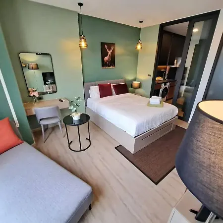 Downtown Chic Rooftop Pool #en33918 อพาร์ทเม้น *