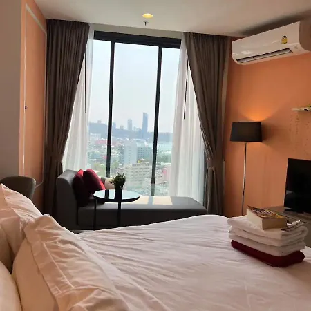 Downtown Chic Rooftop Pool #es32518 อพาร์ทเม้น *