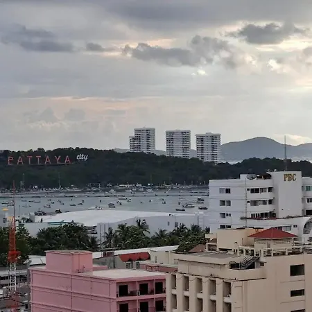Lovers Cosmic Night -downtown Roof Toppool #es255 Apartment Pattaya