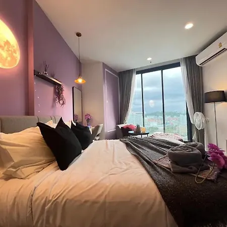 Apartment Lovers Cosmic Night -downtown Roof Toppool #es255 Pattaya