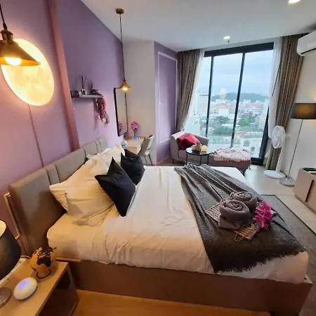Apartment Lovers Cosmic Night -downtown Roof Toppool #es255 Pattaya