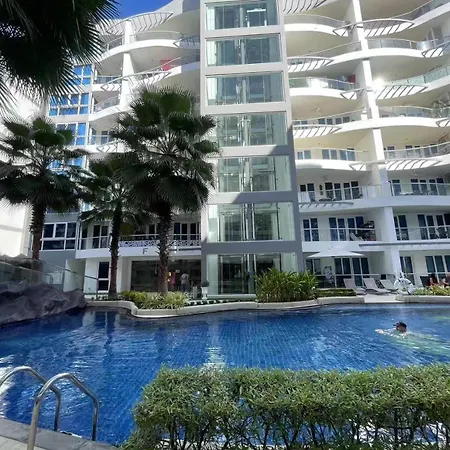 芭堤雅市中心 Grand Avenue 一卧室公寓城景酒吧街 高速互联网智能电视 Apartment *