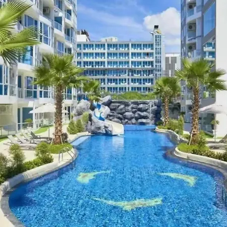 芭堤雅市中心 Grand Avenue 一卧室公寓城景酒吧街 高速互联网智能电视 * Pattaya